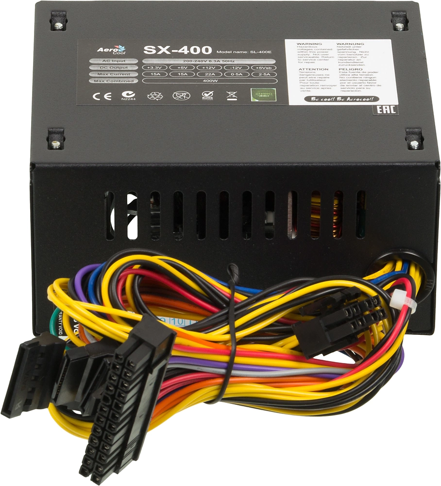 Блок питания Formula V Line SX-400, 400W, SFX, 8cm Fan (ex Aerocool)