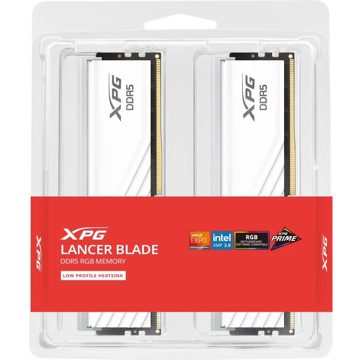 Память DDR5 2x16GB 6000MHz A-Data AX5U6000C3616G-DTLABRWH XPG Lancer RGB RTL PC5-48000 CL36 DIMM 288