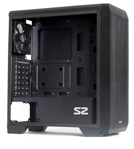 Корпус Zalman S2 черный без БП ATX 7x120mm 2xUSB2.0 1xUSB3.0 audio bott PSU