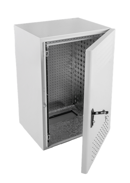 Шкаф ЦМО Шкаф уличный всепогодный настенный 15U (Ш600  Г300), передняя дверь вентилируемая