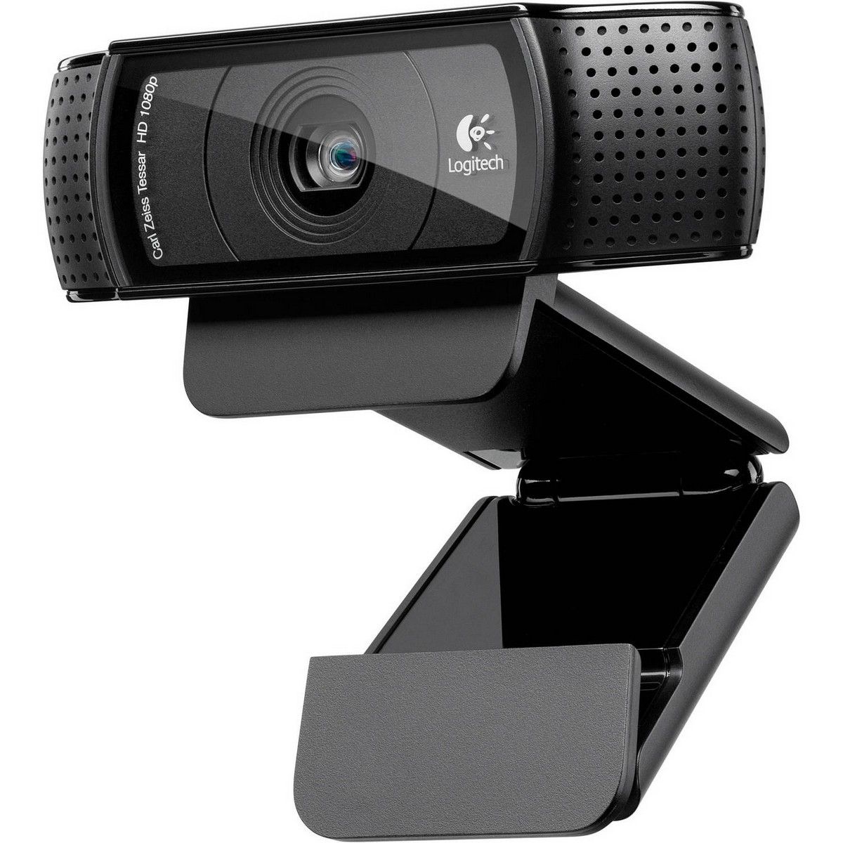 Веб-камера Logitech C920 черная, 2Mp, FHD 1080p@30fps, автофокус, угол обзора |960-001055| 78°, скла