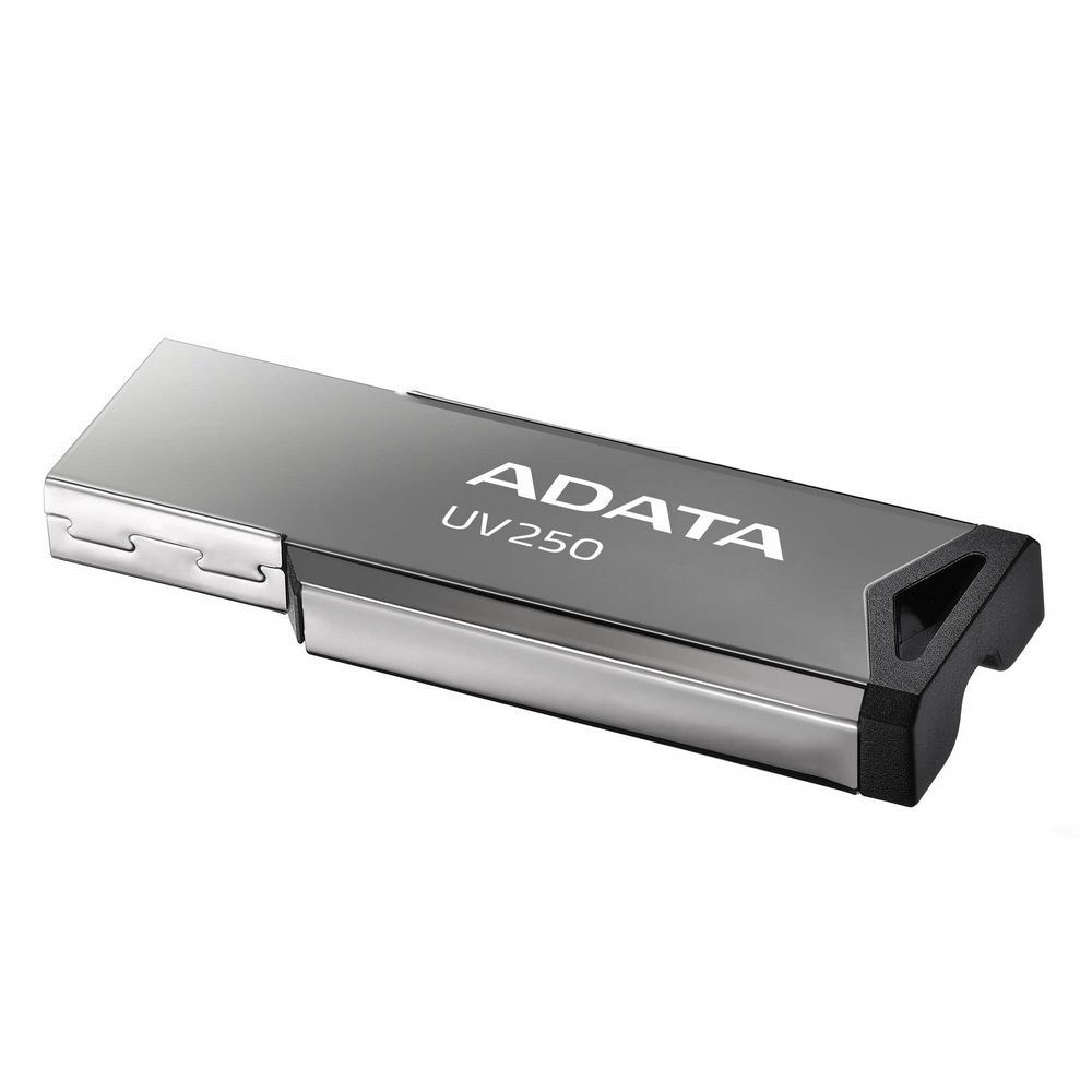 Флеш Диск A-Data 32Gb UV250 AUV250-32G-RBK USB2.0 серебристый