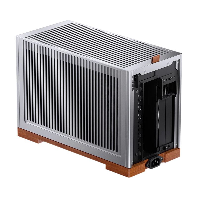 Корпус JONSBO T9, Micro-Tower, no fan, 1xUSB-C 3.2, SFX PSU Support, mITX Silver