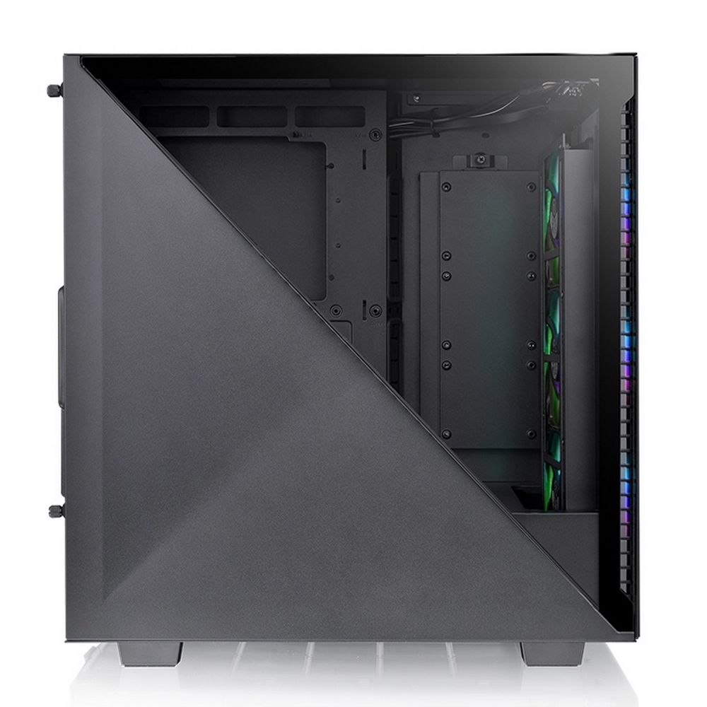 Корпус Thermaltake Divider 300 TG ARGB CA-1S2-00M1WN-01 Black/Win/SPCC/Tempered Glass*2/120mm Standa