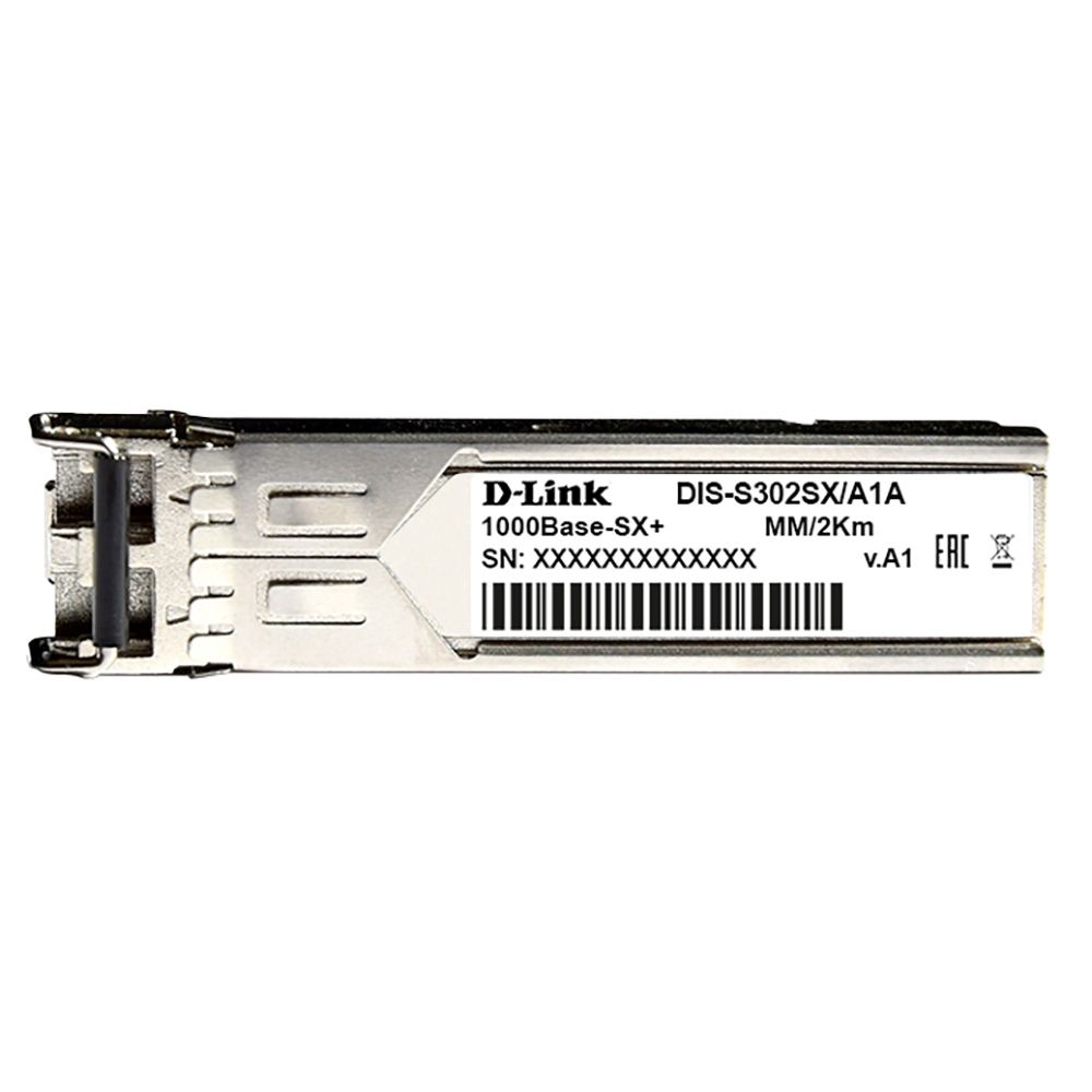 D-Link S302SX/A1A PROJ Промышленный SFP-трансивер с 1 портом 1000Base-SX+ для многомодового оптическ