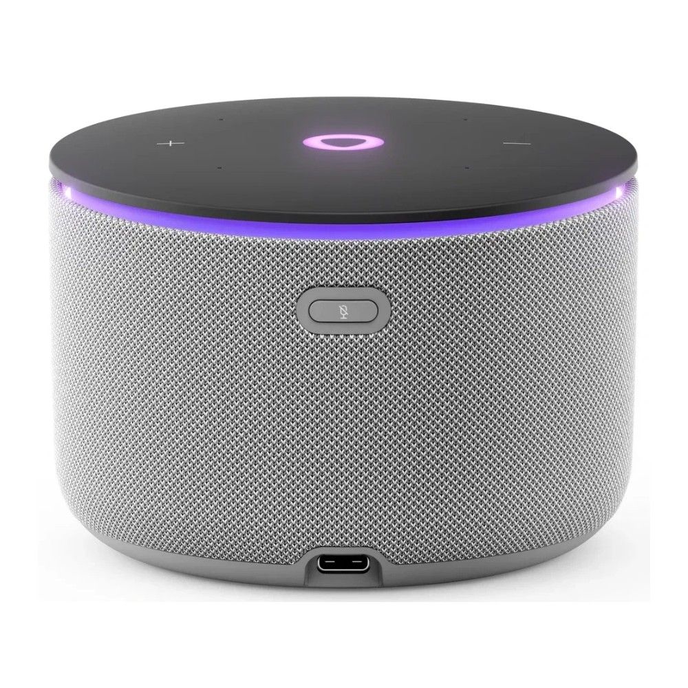 Умная колонка Yandex Станция Мини 3 Про Алиса серый 18W 2.0 BT/Wi-Fi (YNDX-00059GRY)