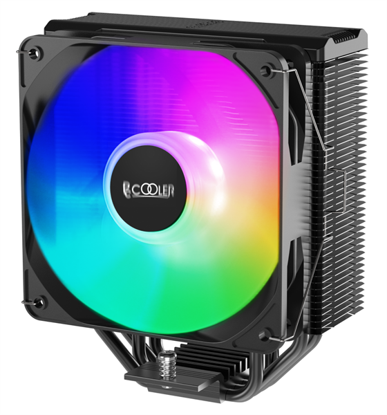 PCCooler Paladin EX400S S115X/1200/1700/AM4 (TDP 180W, 120mm PWM LED FAN, 4 тепловые трубки 6мм, 800
