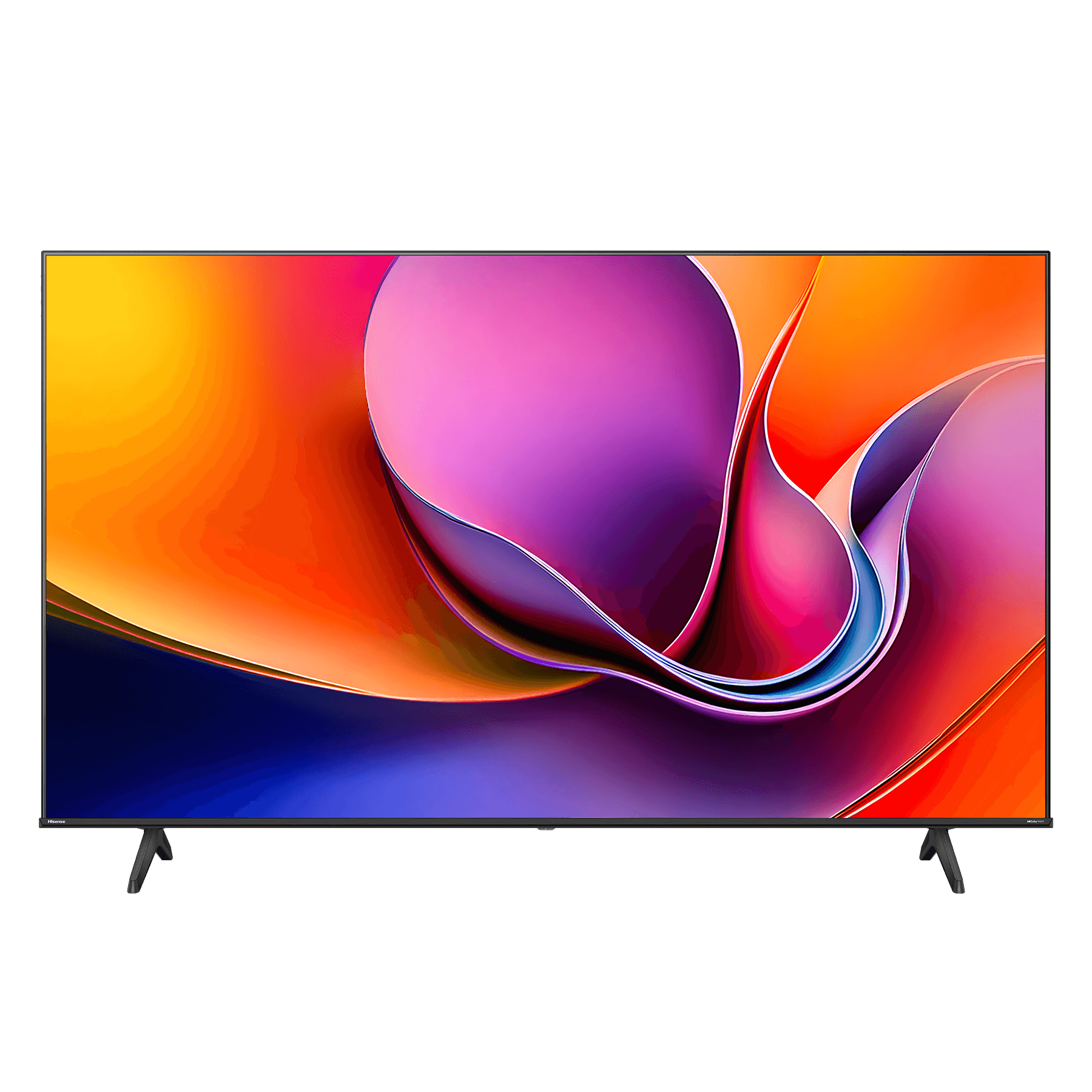 Телевизор LED Hisense 43" 43A6Q Frameless черный 4K Ultra HD 60Hz MEMC DVB-T DVB-T2 DVB-C DVB-S DVB-
