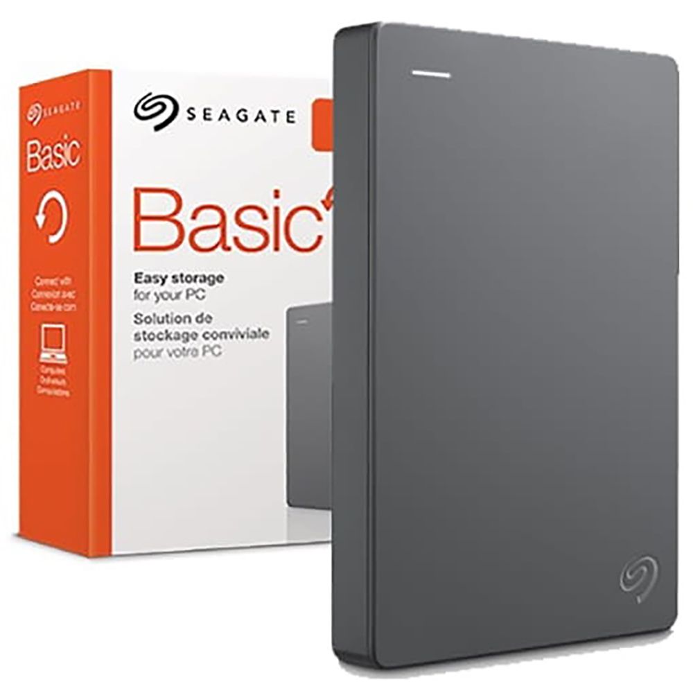 Жесткий диск внешний Seagate Basic STJL4000400 4TB 2.5" USB 3.0, Win, Grey, RTL {4} (408191)