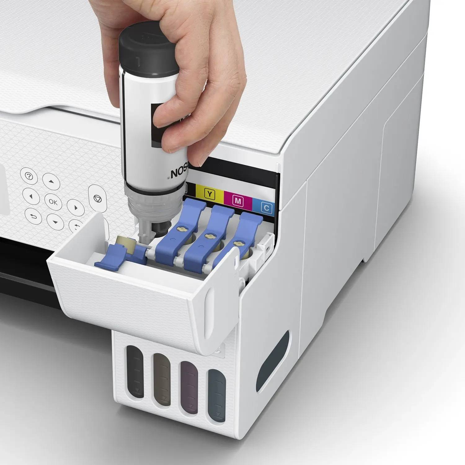 МФУ струйный Epson EcoTank L3266 (C11CJ66416) A4 WiFi белый