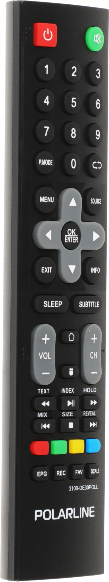 Телевизор LED PolarLine 50" 50PU11TC-SM черный 4K Ultra HD 60Hz DVB-T DVB-T2 DVB-C DVB-S2 WiFi Smart