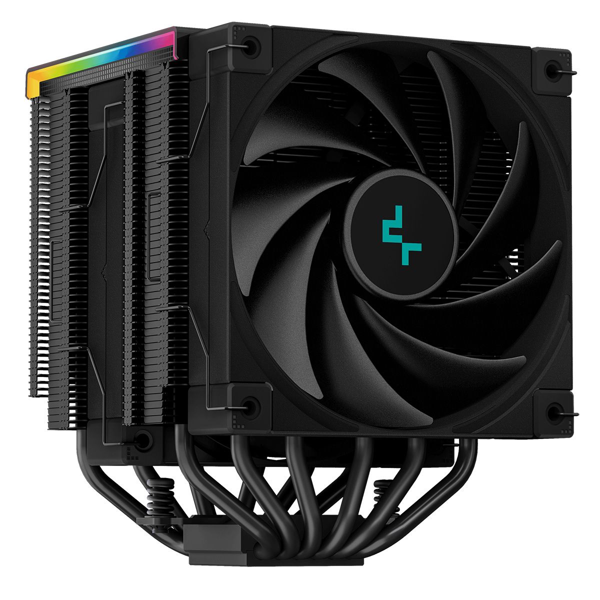 Устройство охлаждения(кулер) Deepcool AK620 Soc-AM5/AM4/1200/1700/1851 черный 4-pin 11-28dB Al+Cu 26