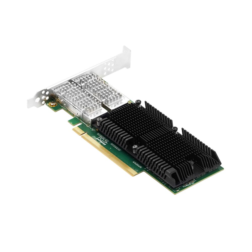 Сетевой адаптер LR-LINK LRES1046PF-2QSFP28 Mellanox ConnectX-5 PCI-E 4.0 x16 100GB 2 x QSFP28 MCX516