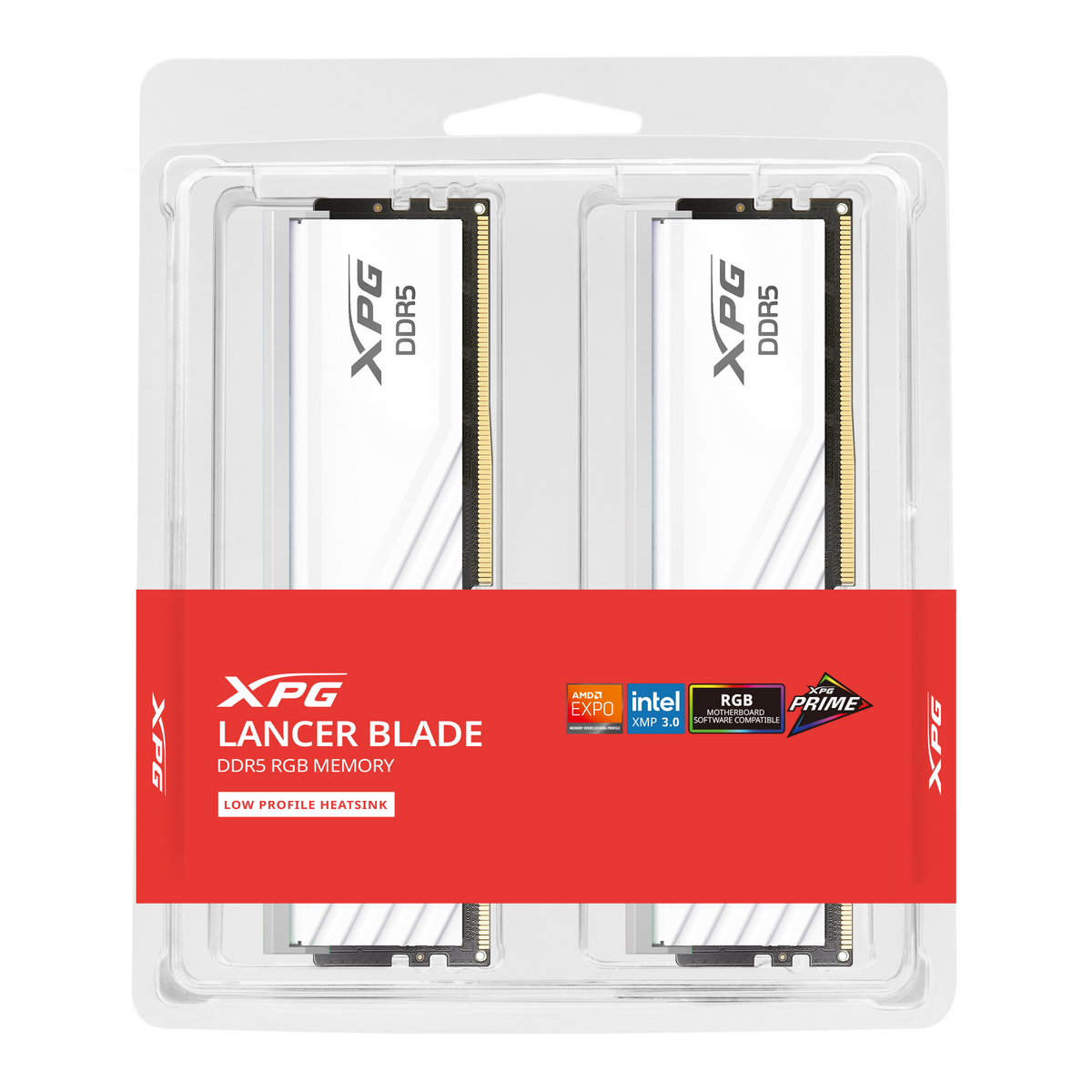 Память DDR5 2x16GB 6000MHz A-Data AX5U6000C3416G-DTLABRWH XPG Lancer Blade RGB RTL Gaming PC5-48000 