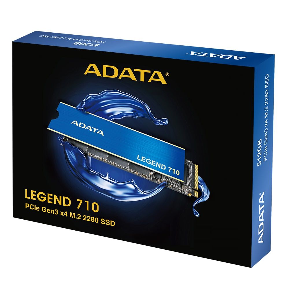 Накопитель SSD A-Data PCIe 3.0 x4 512GB ALEG-710-512GCS Legend 710 M.2 2280