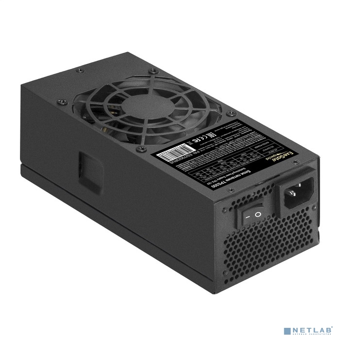 Exegate EX292227RUS Блок питания 400W ExeGate TPS400 (TFX, 8cm fan, 24pin, 4+4pin, 3xSATA, 2xIDE, bl