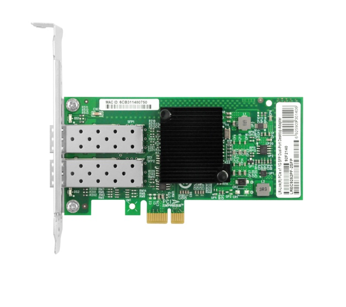 Сетевая карта LR-Link NIC PCIe x1, 2 x 1G SFP , Intel i350 chipset