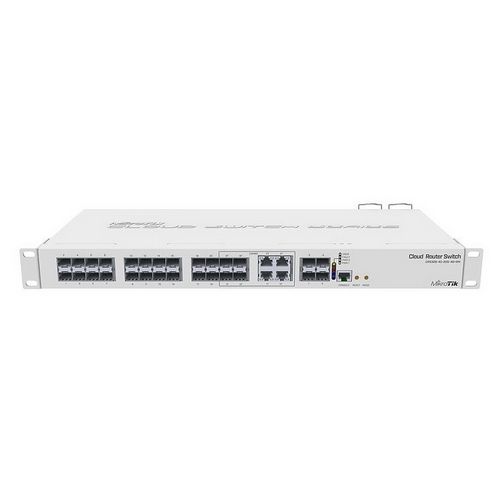 Коммутатор MikroTik CRS328-4C-20S-4S+RM 4xКомбо(1000BASE-T/SFP) 20SFP 4SFP+ управляемый