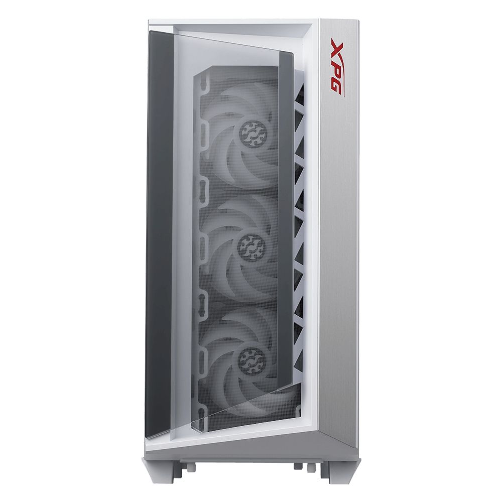 Корпус XPG CRUISER WHITE [CRUISERST-WHCWW] (Midi-Tower, белый, TG, 120mm ARGB fan*3)