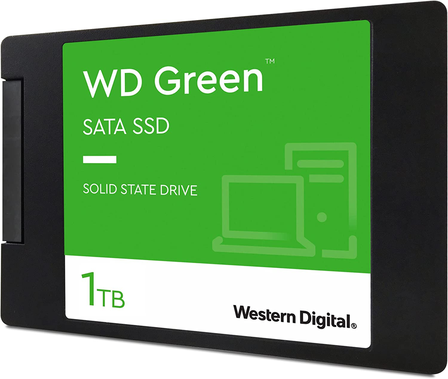 Накопитель SSD WD S SATA-III 1TB WDS100T3G0A Green 2.5"