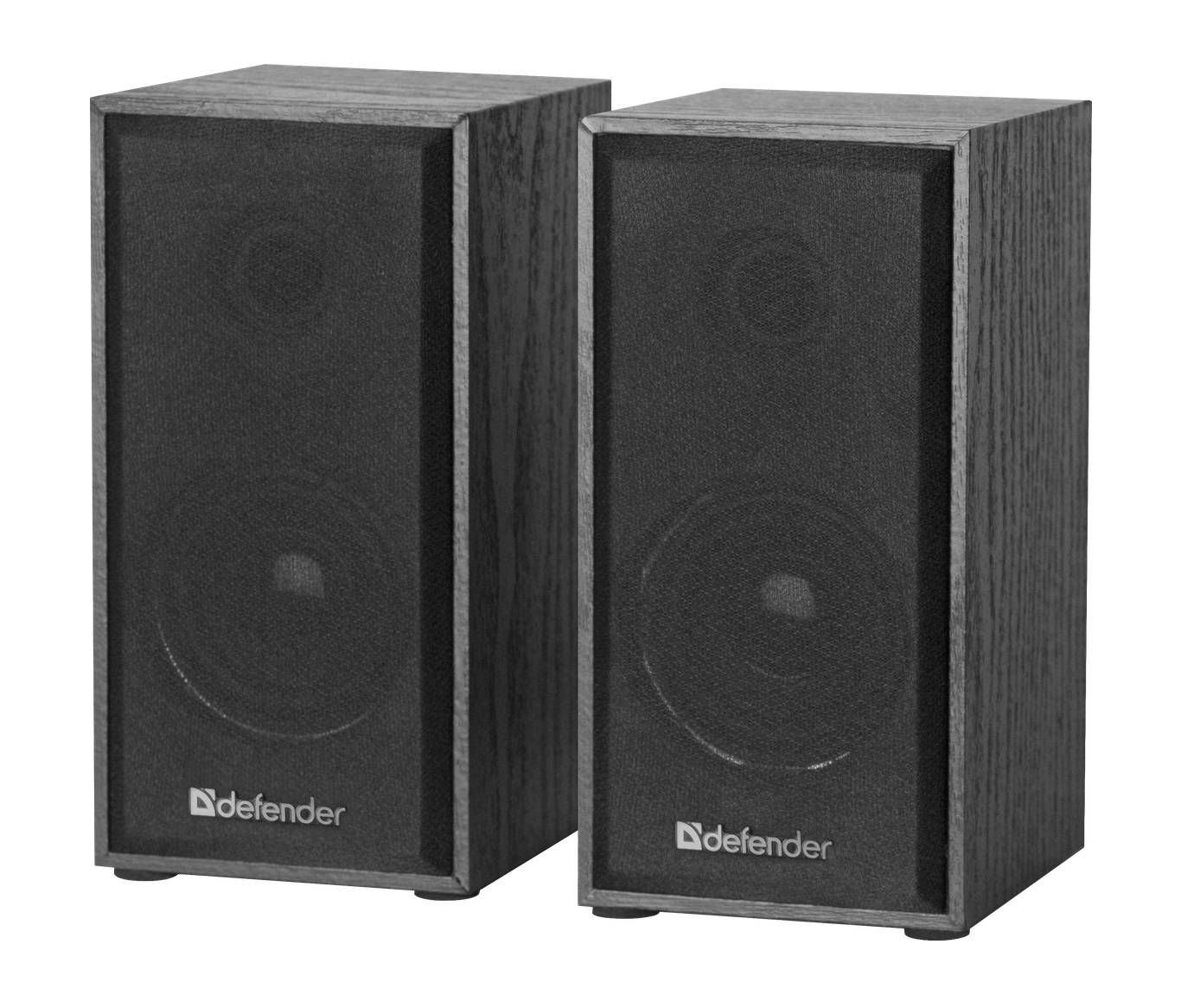 Колонки Defender SPK 240 2.0 черный 6Вт портативные