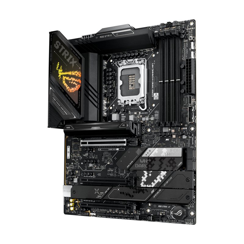 Материнская плата ASUS ROG STRIX Z890-H GAMING WIFI LGA1851 ATX 4xDDR5 3xPCIEx16 4xM.2 2xUSB-C DP HD