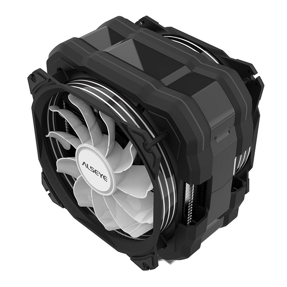 Вентилятор ALSEYE M120D (PLUS) Universal, 200W, Heat pipe 6mm*6, 120mm FAN 700/1900rpm, 73.75CFM, 41