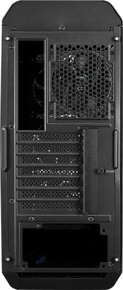 Корпус Aerocool Aero One Eclipse-G-BK-v1 черный без БП ATX 4x120mm 2x140mm 2xUSB3.0 audio bott PSU
