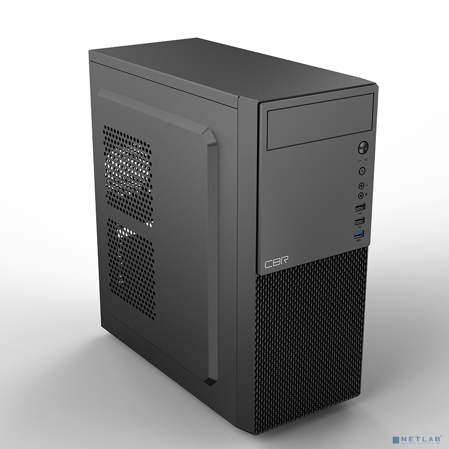 CBR PCC-ATX-E188-WPSU Корпус ATX Miditower E188, без БП, 1*USB 3.0, 2*USB 2.0, HD Audio+Mic, Black