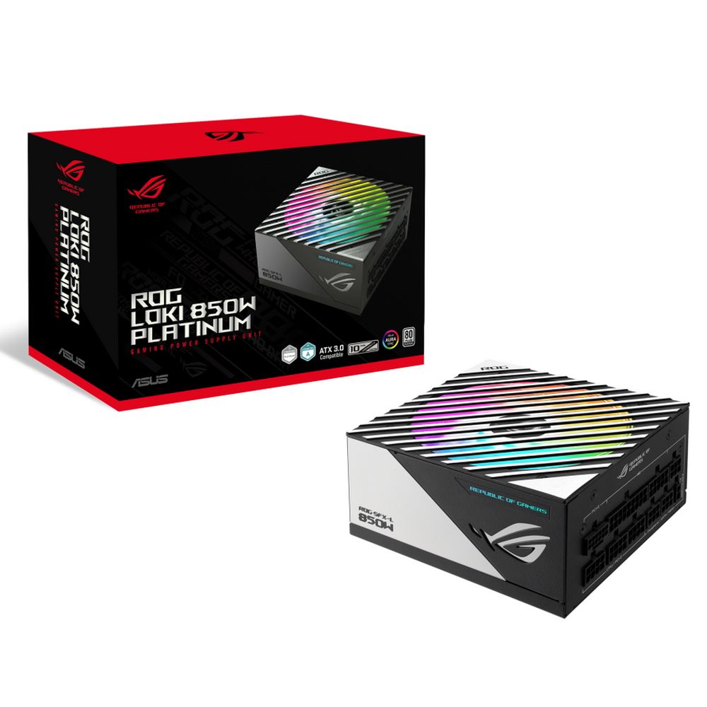 Блок питания ASUS ROG-LOKI-850P-SFX-LGAMING 850W, 80Plus Platinum, 120mm fan (ATX 12V 3.0)