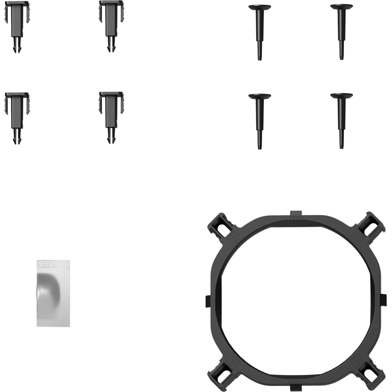 Кулер для процессора Ocypus Beta A10 BK (75W, 3-pin, 67mm, Al, 1x124mm, 40CFM, 29.5dBA, 2000RPM, S: 