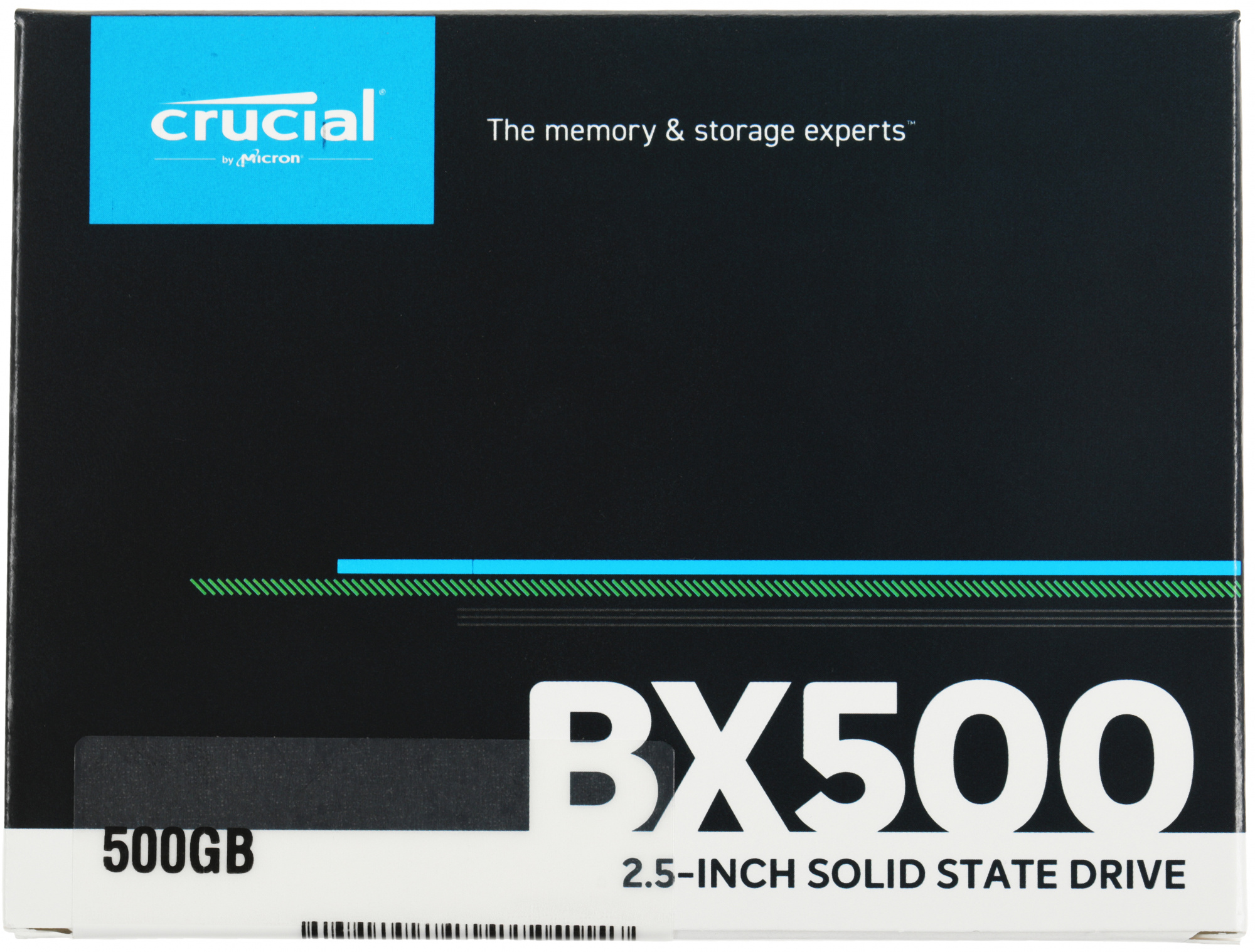 Накопитель SSD Crucial S SATA-III 500GB CT500BX500SSD1 BX500 2.5"