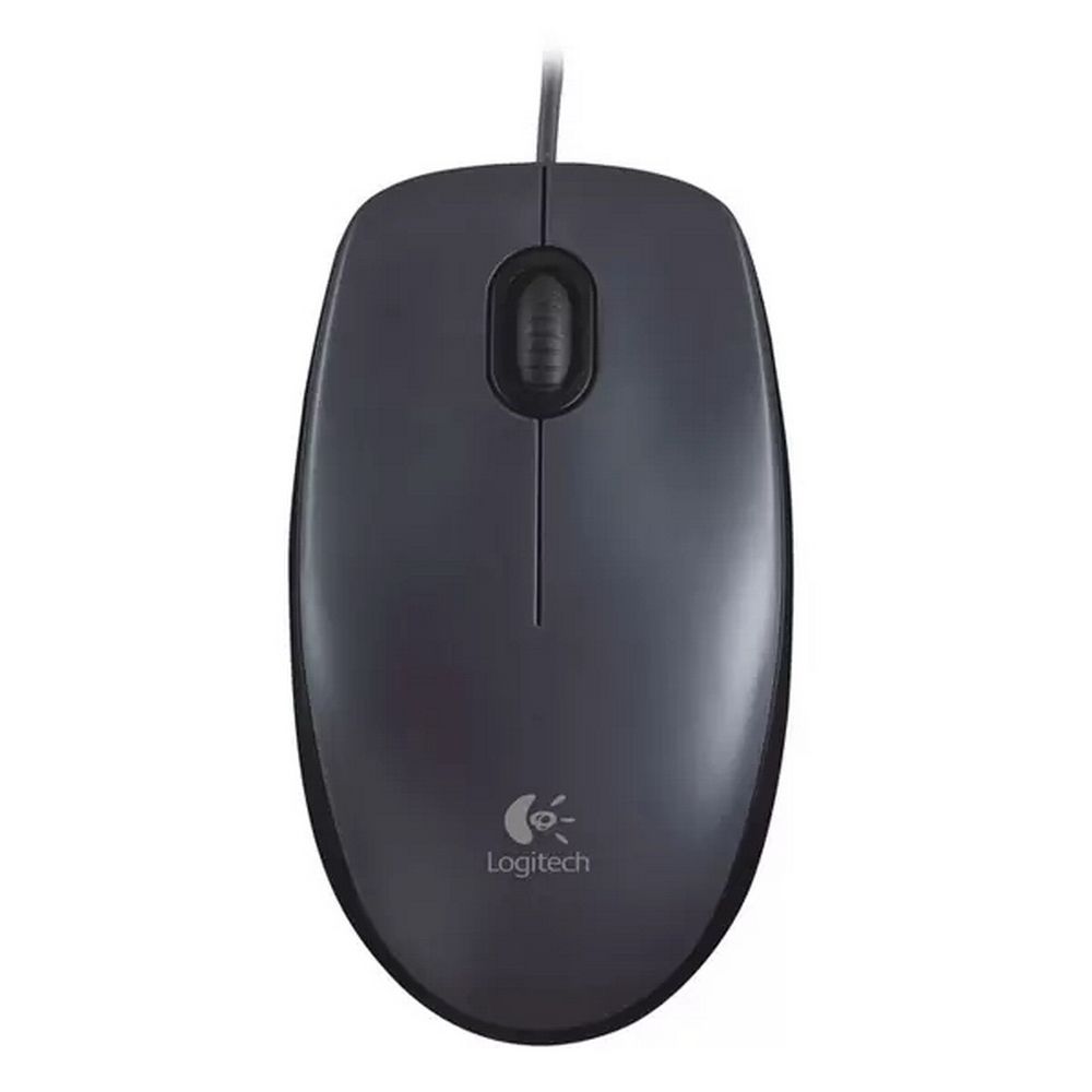 Мышь Logitech M90 черный оптическая 1000dpi USB 2but (910-001793)