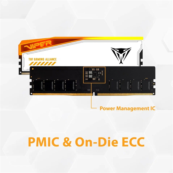 Память DDR5 2x24GB 6000MHz Patriot PVER548G60C36KT Viper Elite 5 Tuf Gaming RGB RTL Gaming PC5-48000