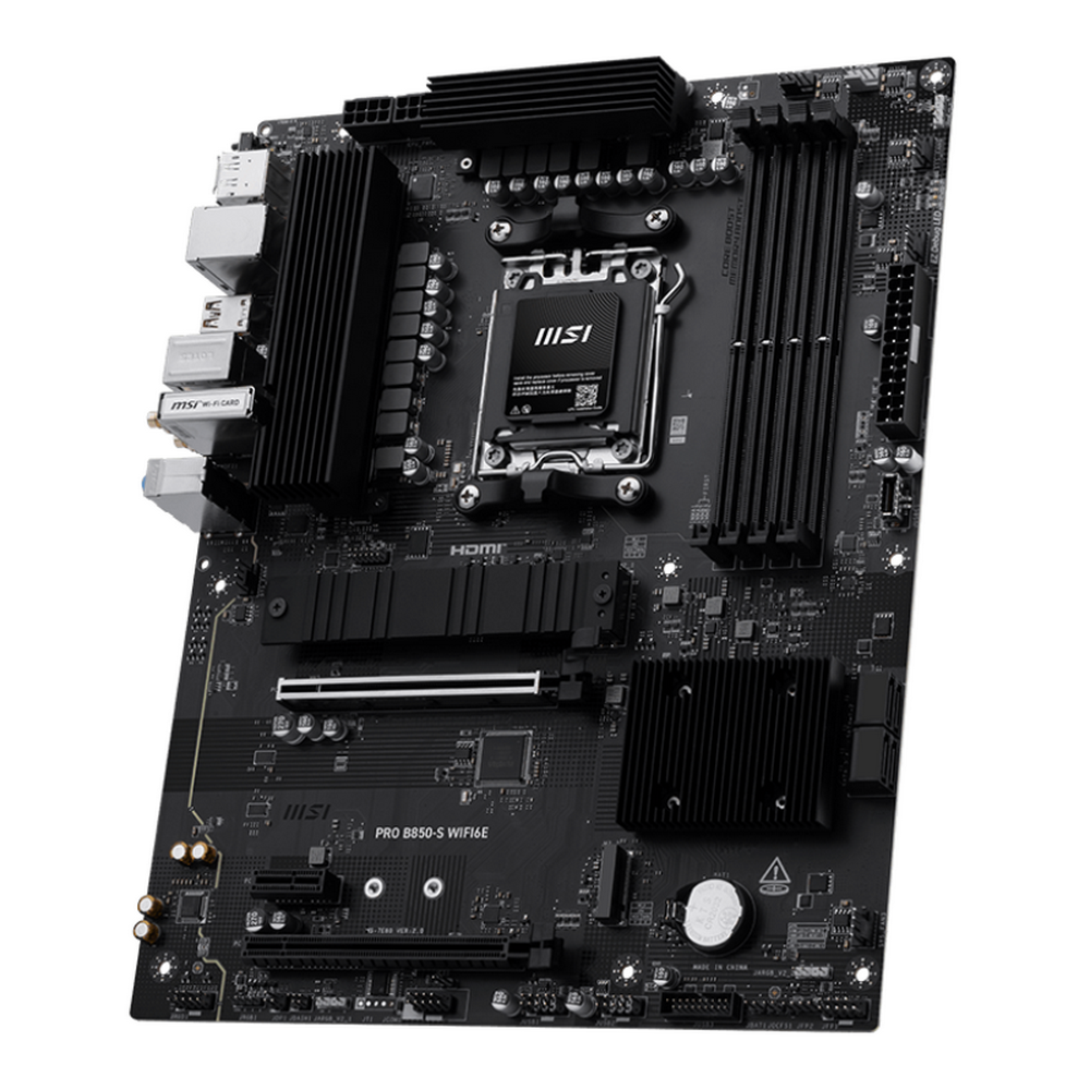 Материнская плата MSI PRO B850-S WIFI6E Socket AM5 AMD B850 4xDDR5 ATX AC`97 8ch(7.1) 2.5Gg RAID+HDM