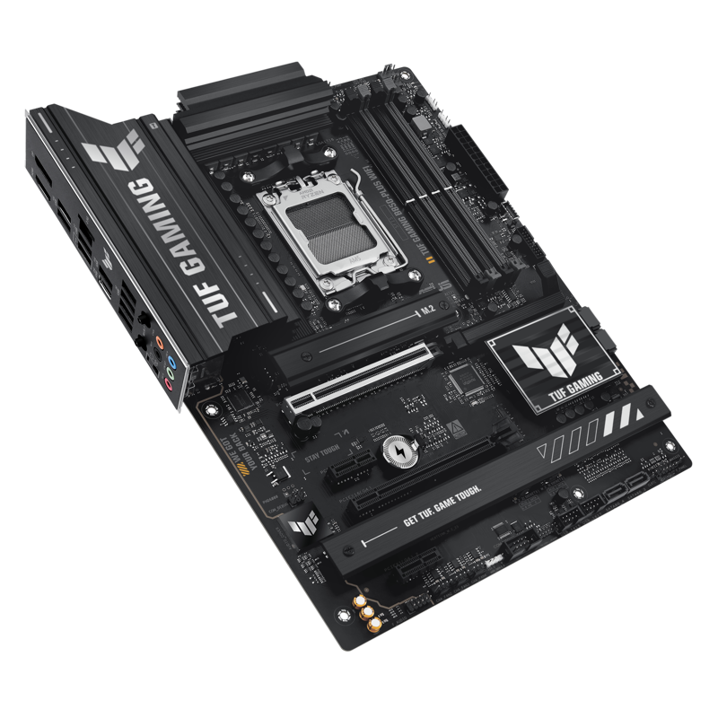 Материнская плата Asus TUF GAMING B850-PLUS WIFI Socket AM5 AMD B850 4xDDR5 ATX AC`97 8ch(7.1) 2.5Gg