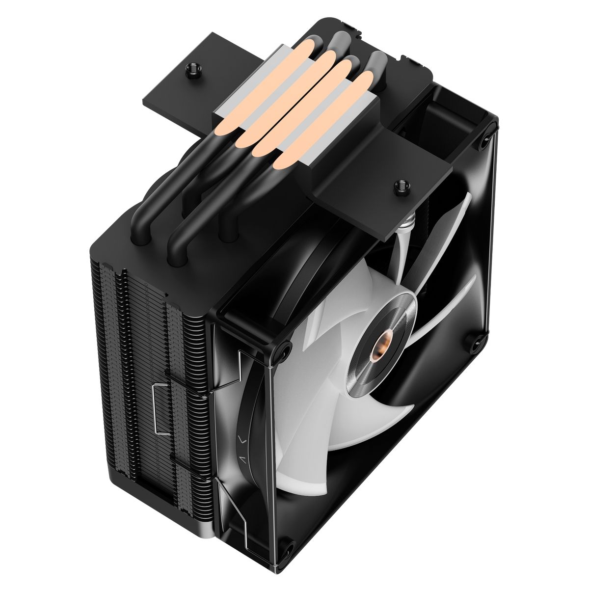 Кулер для процессора Ocypus Delta A40 BK ARGB, 120mm ARGB FAN, Top Panel, 4 HEAT PIPES, 4-PIN PWM, 5