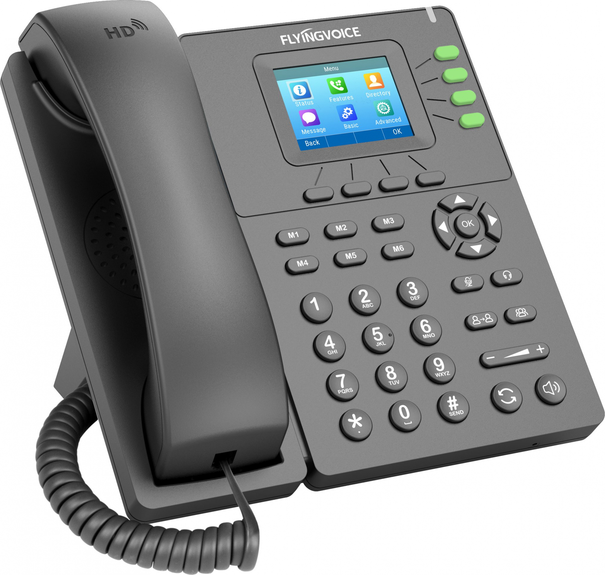 Телефон IP Flyingvoice P21 серый