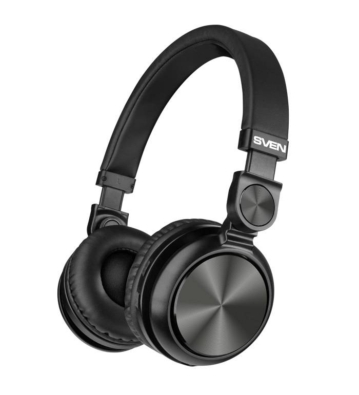 Гарнитура накладные Sven AP-B650MV черный беспроводные bluetooth оголовье (SV-019310)