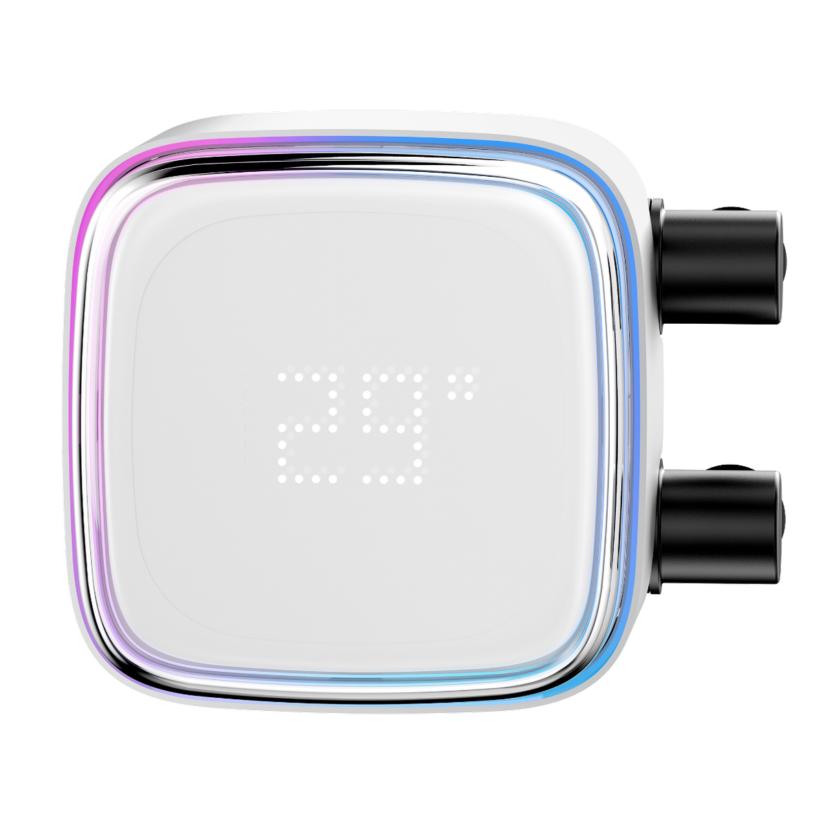 Вентилятор Cooler Ocypus Iota L36 WH ARGB White 300W/ All Intel/ AMD AM*/ Digital display / Screws