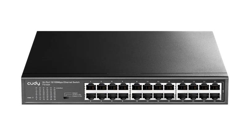 Коммутатор Cudy FS1024 (L2) 24x100Мбит/с неуправляемый