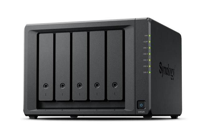 Synology DX525 Модуль расширения 5x2.5"/3.5" SATA, горячая замена, для DS1825+, DS1525+, DS925+, DS7