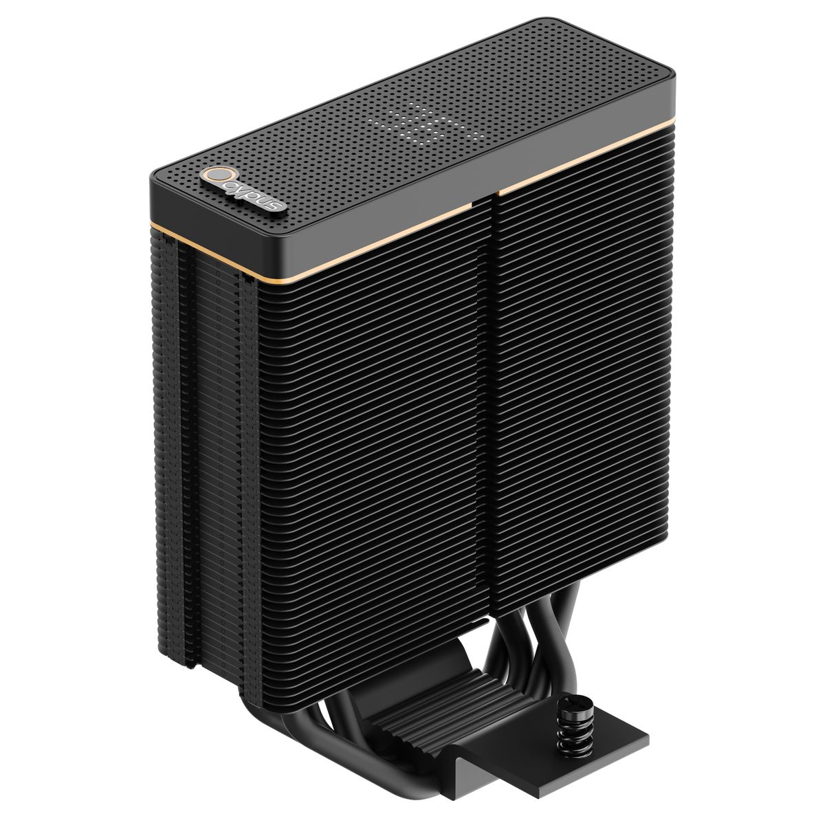 Кулер для процессора Ocypus Iota A40 BK, 120mm FAN, Display Panel, 4 HEAT PIPES, 4-PIN PWM, 500-2000