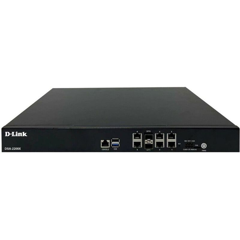 Маршрутизатор D-Link Сервисный маршрутизатор для корпоративных сетей, 4-ядерный процессор, 6x1000Bas
