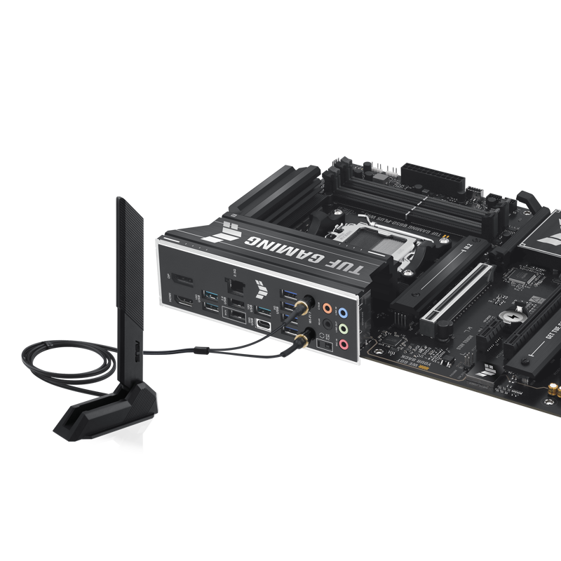 Материнская плата Asus TUF GAMING B850-PLUS WIFI Socket AM5 AMD B850 4xDDR5 ATX AC`97 8ch(7.1) 2.5Gg