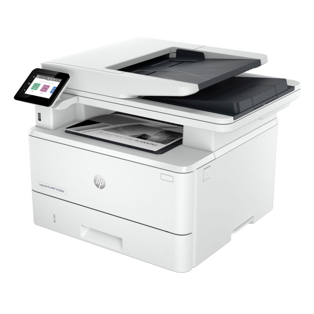 МФУ лазерный HP LaserJet Pro 4103fdw (2Z629A) A4 Duplex Net WiFi белый