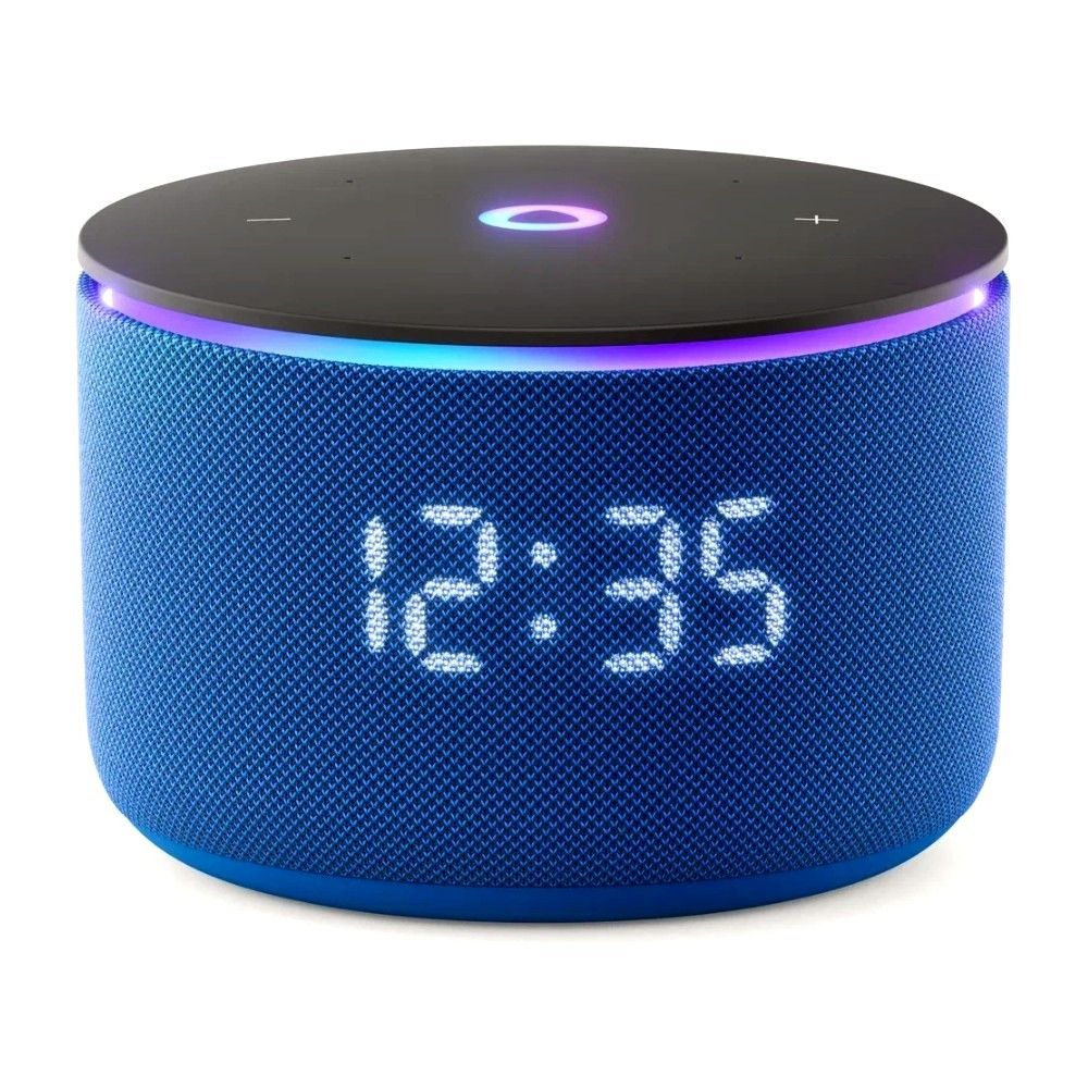 Умная колонка Yandex Станция Мини 3 Про Алиса синий 18W 2.0 BT/Wi-Fi (YNDX-00059BLU)