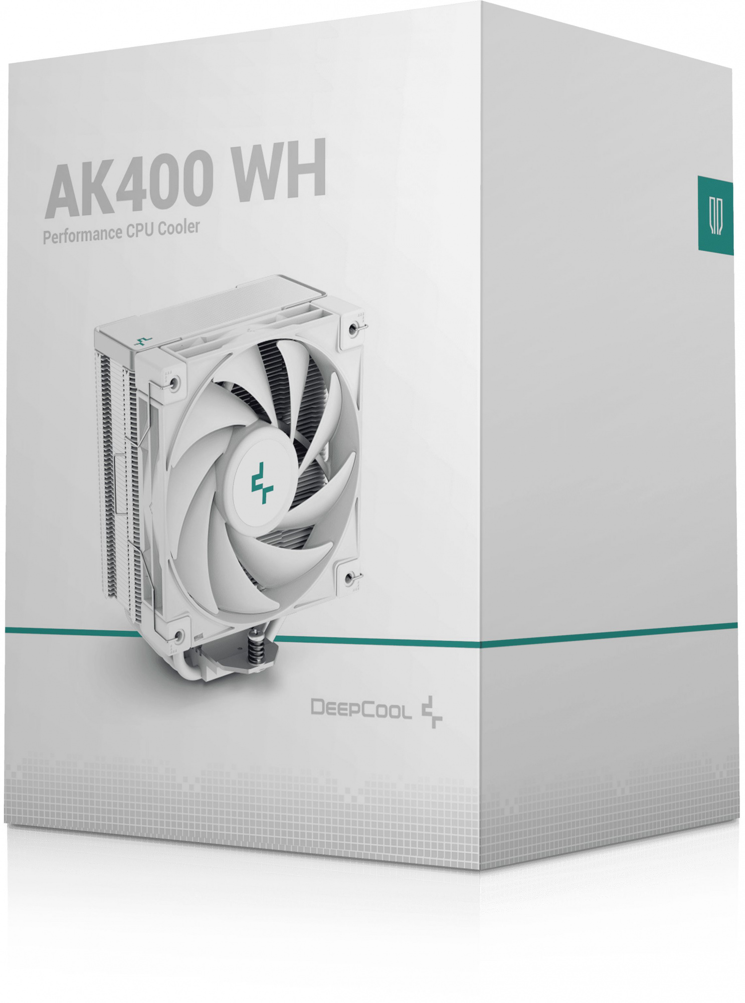 Устройство охлаждения(кулер) Deepcool AK400 WH Soc-AM5/AM4/1200/1700/1851 белый 4-pin 29dB Al+Cu 220