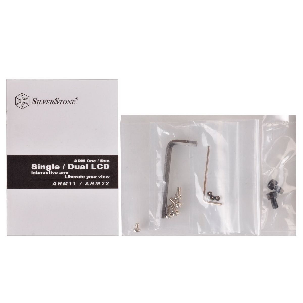 Подставка настольная Silverstone SST-ARM11BC (G56ARM11BC00010)