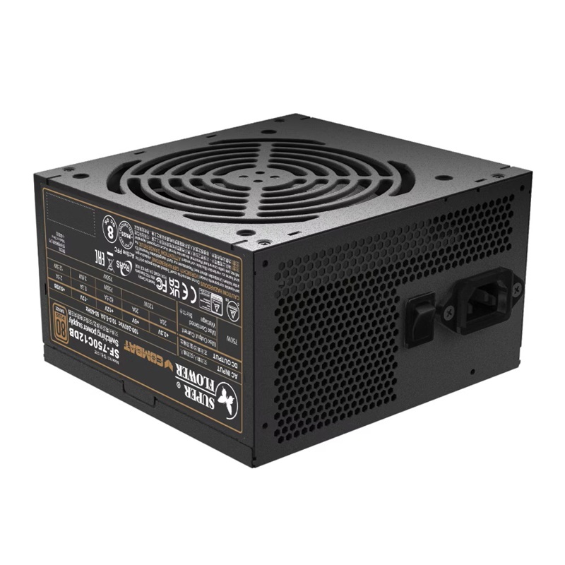 Блок питания Power Supply Super Flower Combat DB ATX 3.1, 750W, ATX, 120mm, 6xSATA, 3xPCI-E(6+2), 1x